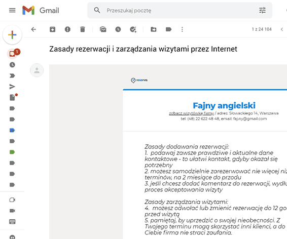 przejrzyste reguły współpracy z uczniem  w kalendarzu korepetytora 